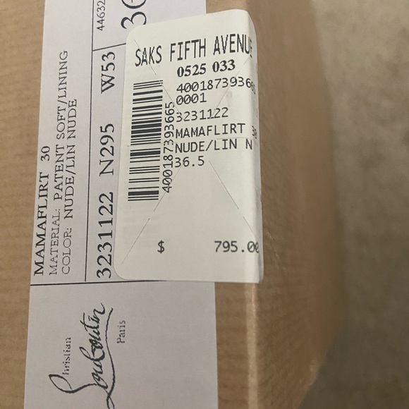 Christian Louboutin Ballet flat in 36.5 - Picture 5 of 8